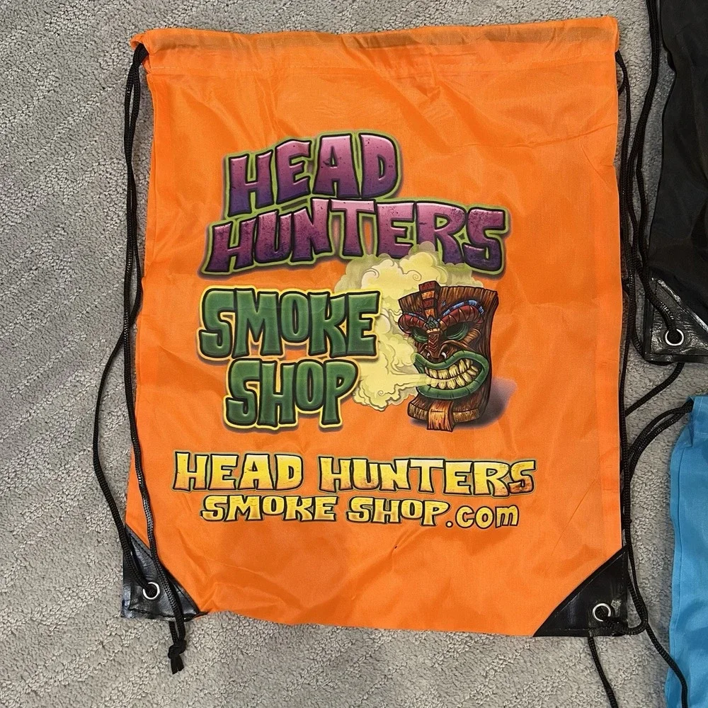 Head Hunters Drawstring Back‎ Pack Bag 13